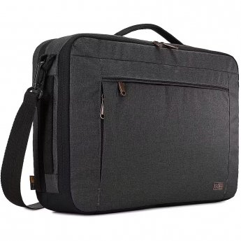 CaseLogic ERA Hybrid Briefcase, 15.6", Black