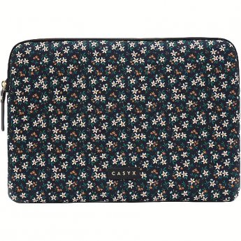 Casyx for MacBook SLVS-000013 Fits up to size 13 ”/14 ", Sleeve, Midnight Garden, Waterproof