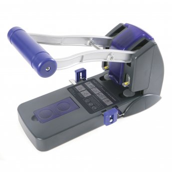 Caurumu perforators RAPESCO ECO P2200, 2 caurumi, 150 loksnes, melna/violeta
