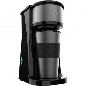Cecotec Coffee 66 Drop & Go, filter machine black/stainless steel