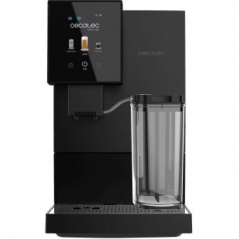 Cecotec Coffee Maker | Cremmaet Compactccino Connected | Pump pressure 19 bar | Built-in milk frother | Super-automatic | Black
