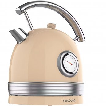 Cecotec Thermosense 420 Vintage, Beige/Stainless steel
