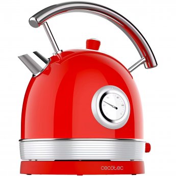 Cecotec Thermosense 420 Vintage, Red/Stainless steel