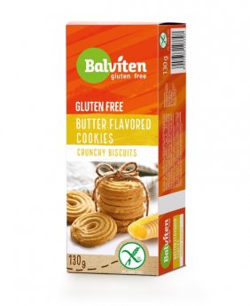 Cepumi ar sviesta garšu BALVITEN, bez glutēna, 130g