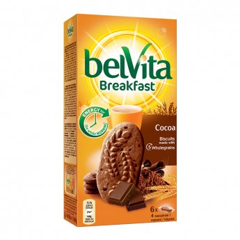 Cepumi BELVITA, ar šokolādes gabaliņiem, 300 g