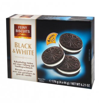 Cepumi FINE BISCUITS black&white, 176g