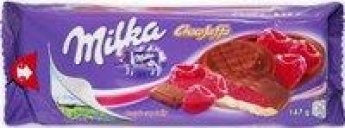 Cepumi MILKA Jaffa Raspberry 147g