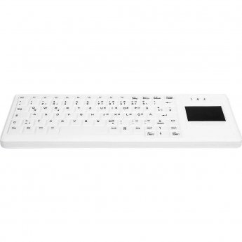 Cherry Active Key, Desinfectable Hygiene-Keyboard with Touchpad, Wireless, UK