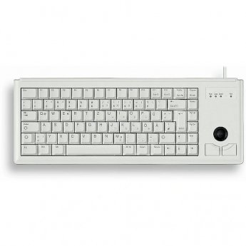 Cherry G84-4400 Compact, PS2, Light Gray, EU