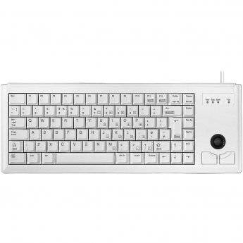 Cherry G84-4400 Compact, PS2, Light Gray, US