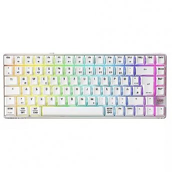 Cherry K33 COMPACT FS WIRELESS, WHITE, FRANCE