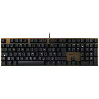 Cherry KEYBOARD CORDED MECHANICAL BLACK/BRONZE UK