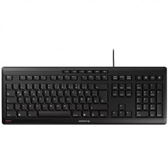 Cherry STREAM KEYBOARD KEYBOARD CORDED LAYOUT-PORTUGAL BLACK