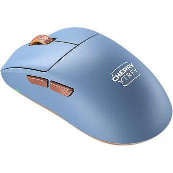 Cherry XTRFY M68 Wireless Gaming-Maus, blau