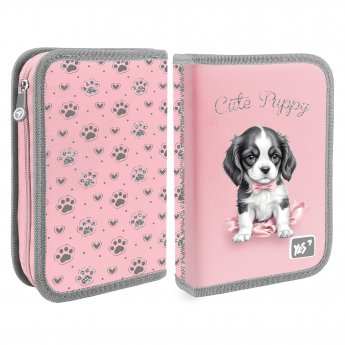 Cietais penālis ar vienu nodalījumu un 2 atlokiem YES HP-04 Doggy Princess