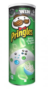 Čipsi PRINGLES ar krējumu un sīpoliem Gaming 165 g
