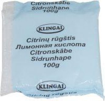 Citronskābe KLINGAI, 100g