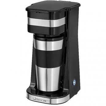 Clatronic KA 3733, Stainless steel/Black