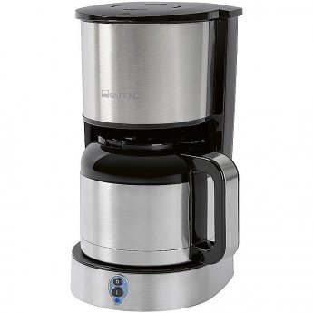 Clatronic KA 3805, Stainless steel/Black