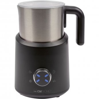 Clatronic milk frother MS 3812, Black/Stainless steel