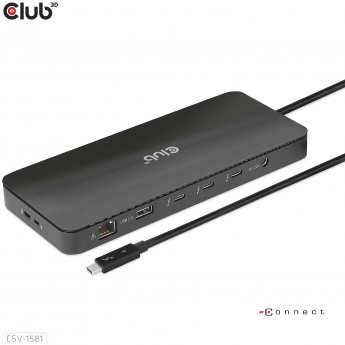 Club3D CLUB 3D Thunderbolt TM 4 Certified DS