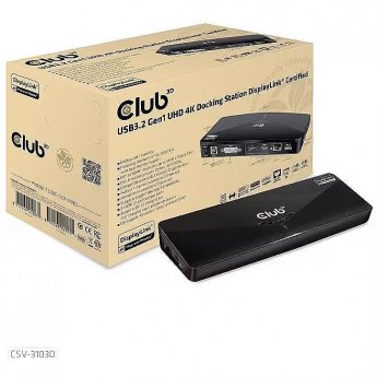 Club3D NB ACC DOCKING STATION/USB CSV-3103D