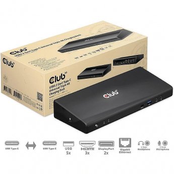 Club3D NB ACC DOCKING STATION/USB-C 60W CSV-1562
