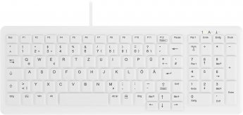 Contour Active Key  CONTOUR ACTIVE KEY Keyboard AK-C7000 Medical Compact protected [DE] IP68 white +++ kabelgebunden, Kompaktes Format mit Nummernfeld