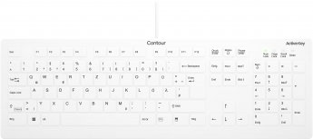 Contour Active Key  CONTOUR ACTIVE KEY Keyboard AK-C8112 Medical corded [DE] white kabelgebunden