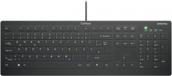 Contour Active Key  CONTOUR ACTIVE KEY Keyboard AK-C8112 Medical corded sealed [DE] black IP68 kabelgebunden, vollversiegelt, IP68