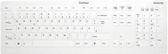 Contour Active Key  CONTOUR ACTIVE KEY Keyboard AK-C8112 Medical wireless [DE] white kabellos
