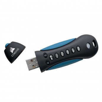 Corsair Padlock 3, 64GB, Black & Blue