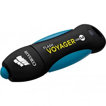 Corsair Voyager, 64GB, Black & Blue