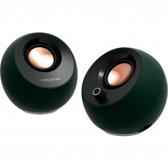 Creative Pebble Pro (black, jack, USB-A/C, Bluetooth, digital amplifier, RGB lighting)
