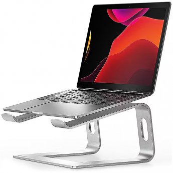 Crong Aluminium laptop stand silver