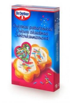 Cukura skaidiņas Dr.Oetker 80g