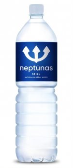 Dabīgais minerālūdens NEPTUNAS negāzēts, PET, 1.5 l