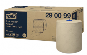 Dabīgo papīra dvieļu rullis TORK H1, Advanced, 150 m, 290099