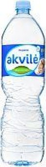 Dabīgs minerālūdens AKVILE 1.5 L, negāzēts, plastmasas  pudelē