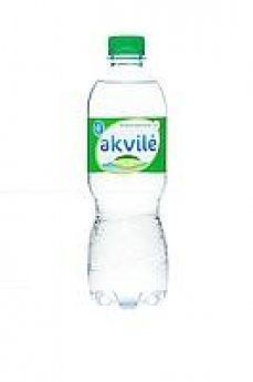Dabīgs minerālūdens AKVILE viegli gāzēts, 0.5 L, plastmasas pudelē