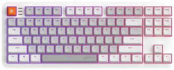 Dark Project Klawiatura gamingowa Dark Project ALU87B G3MS Moonstone przewodowa mechaniczna podświetlana szara