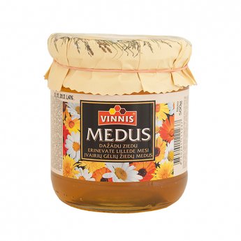 Dažādu ziedu medus VINNIS, 0.5 kg