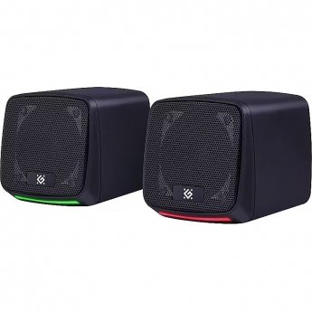 Defender PC Speakers 2.0 DEFENDER J3 2.0 6W LED USB black