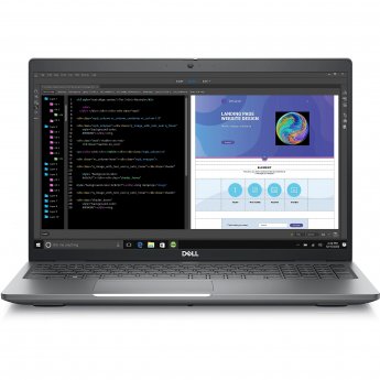 Dell Precision 15 (3590) Grey, 15.6" FHD IPS, Core Ultra 7 155H, 16GB, 512GB SSD, RTX 500 Ada 4GB, Windows 11 Pro