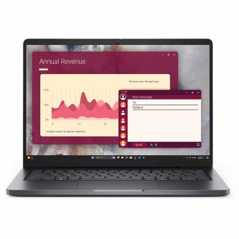 Dell Pro 14/ U7 265U/ 16GB/ 512GB SSD/ FgrPr+SmtCd/ FHD IR Cam & Mic/ WLAN + BT/ 14.0" FHD+/ US Backlit Kb/ 65W/ W11Pro/3yrs Prosupport