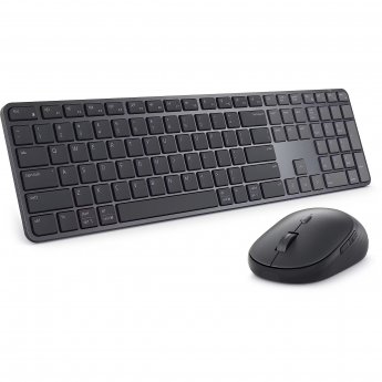 Dell Pro 7 Slim Keyboard and Mouse - KM726 - Lithuanian (QWERTY) - Black