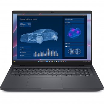 Dell Pro Max 16 MC16255 Black, 16" WQXGA, Ryzen AI 9 HX PRO 370, 32GB, 1TB, NVIDIA RTX PRO 1000, 8GB, Windows 11 Pro