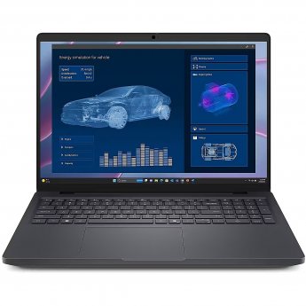 Dell Pro Max 16 MC16255 Black, 16" WUXGA, Ryzen AI 9 HX PRO 370, 32GB, 1TB SSD, RTX Pro 1000 Blackewll 8GB, Windows 11 Pro