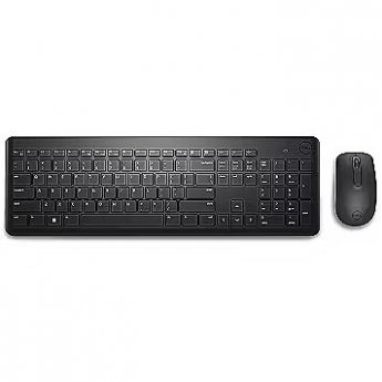 Dell Wireless Keyboard and Mouse-KM3322W - LT International (QWERTY) Engraved