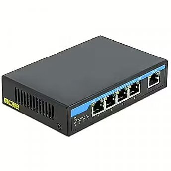 Delock Giga Ethernet Switch 4P PoE + 1RJ45 -